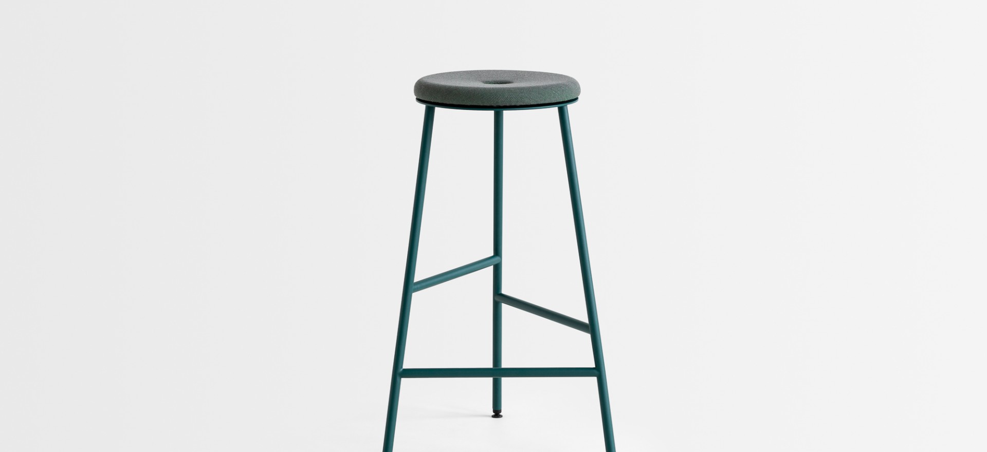 rotor green uphostered seat
